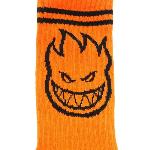 SPITFIRE SOCKS スピットファイヤー ソックス 靴下 BIGHEAD ORANGE/BLACK スケートボード スケボー 4