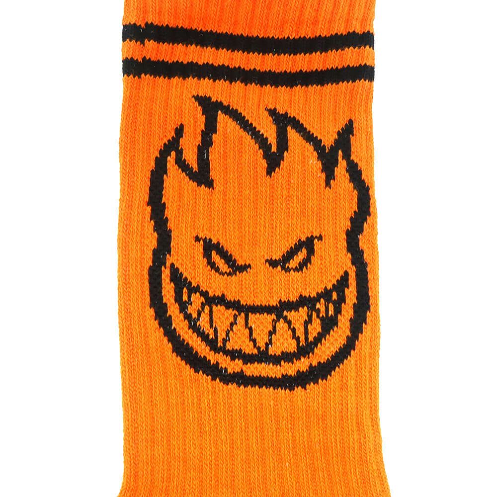 SPITFIRE SOCKS スピットファイヤー ソックス 靴下 BIGHEAD ORANGE/BLACK スケートボード スケボー 4