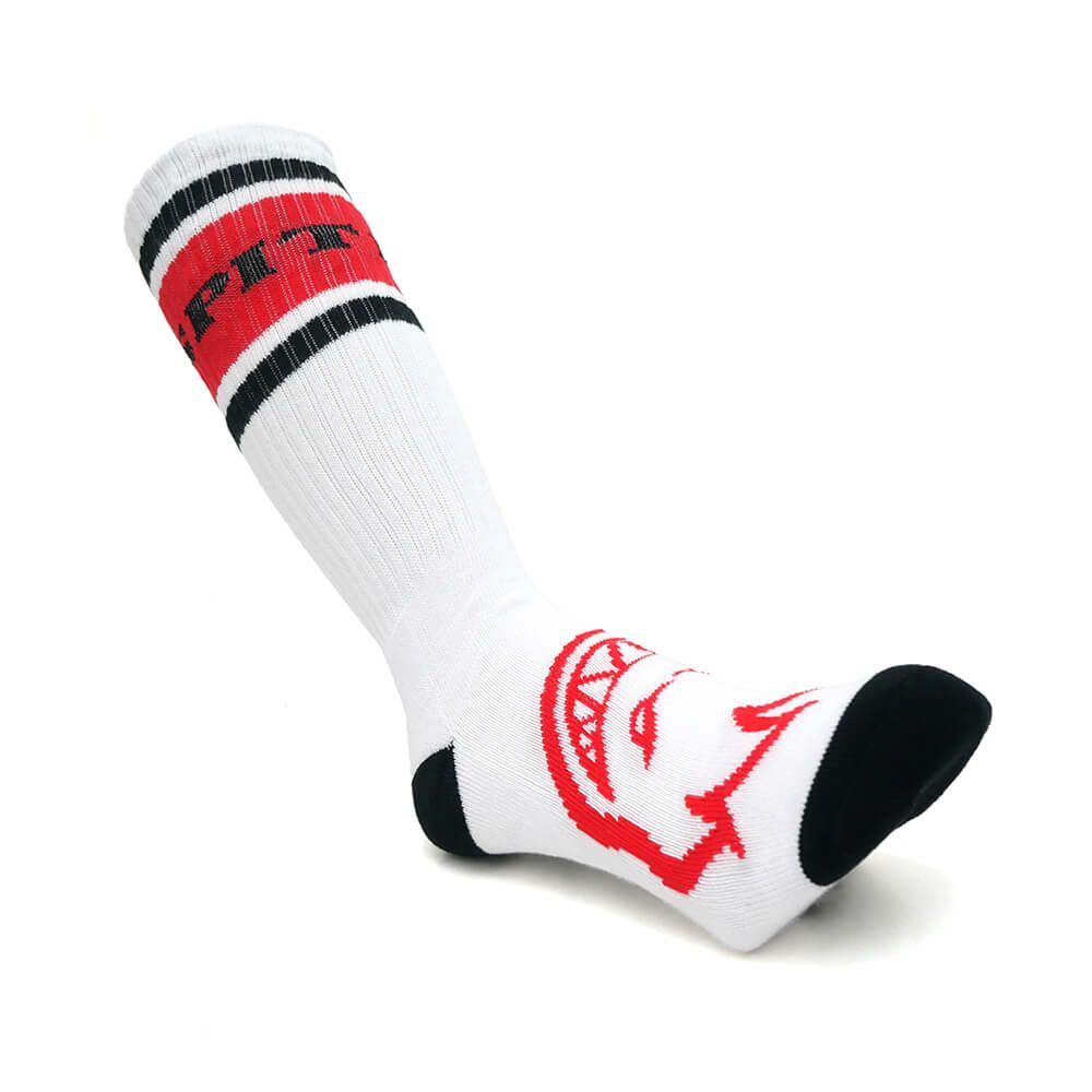  SPITFIRE SOCKS スピットファイヤー ソックス 靴下 CLASSIC 87 BIGHEAD WHITE/BLACK/RED スケートボード スケボー 