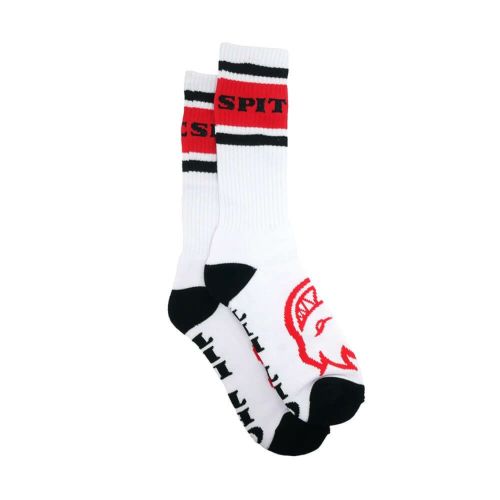  SPITFIRE SOCKS スピットファイヤー ソックス 靴下 CLASSIC 87 BIGHEAD WHITE/BLACK/RED スケートボード スケボー 3