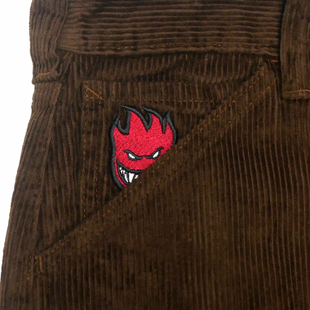 SPITFIRE PANTS スピットファイヤー パンツ ジーンズ BIGHEAD FILL CORDUROY BROWN スケートボード スケボー 7