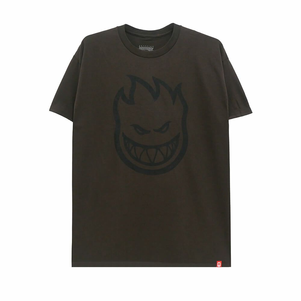SPITFIRE T-SHIRT スピットファイヤー Tシャツ BIGHEAD DARK CHOCOLATE スケートボード スケボー 