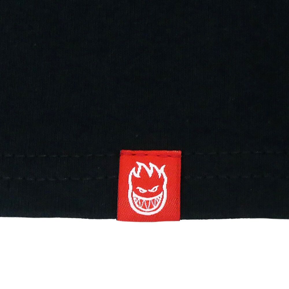 SPITFIRE LONG SLEEVE スピットファイヤー ロングスリーブTシャツ PENTAGRAM DRIP SLEEVE BLACK スケートボード スケボー 3