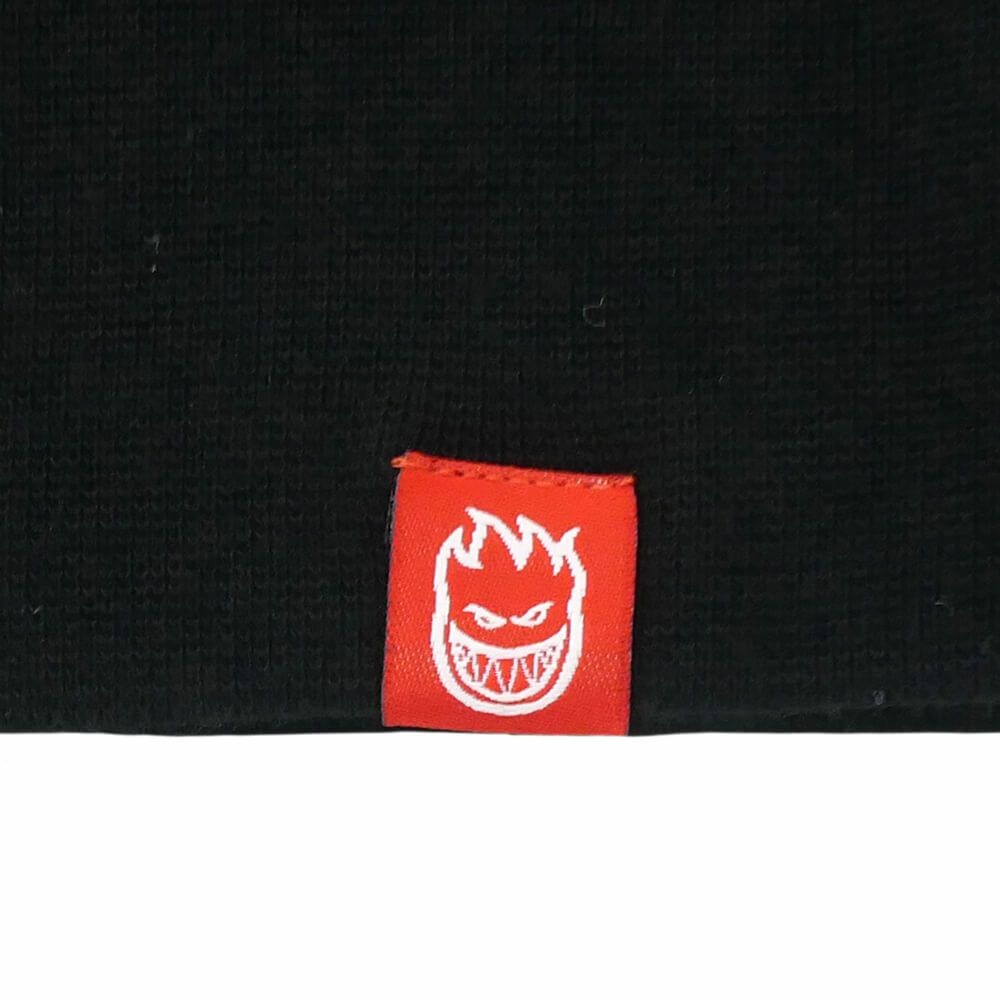 SPITFIRE HOOD スピットファイヤー パーカー BIGHEAD SMOKE BLACK/WHITE スケートボード スケボー 2
