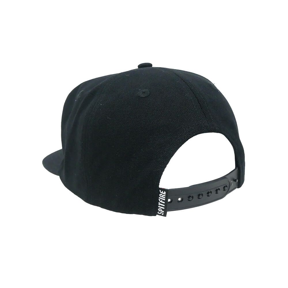 SPITFIRE CAP スピットファイヤー キャップ BIGHEAD FILL SNAPBACK BLACK/BLACK スケートボード スケボー 2