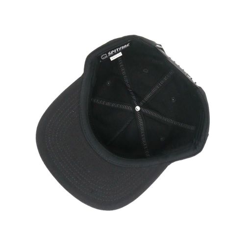SPITFIRE CAP スピットファイヤー キャップ BIGHEAD FILL SNAPBACK BLACK/BLACK スケートボード スケボー 3