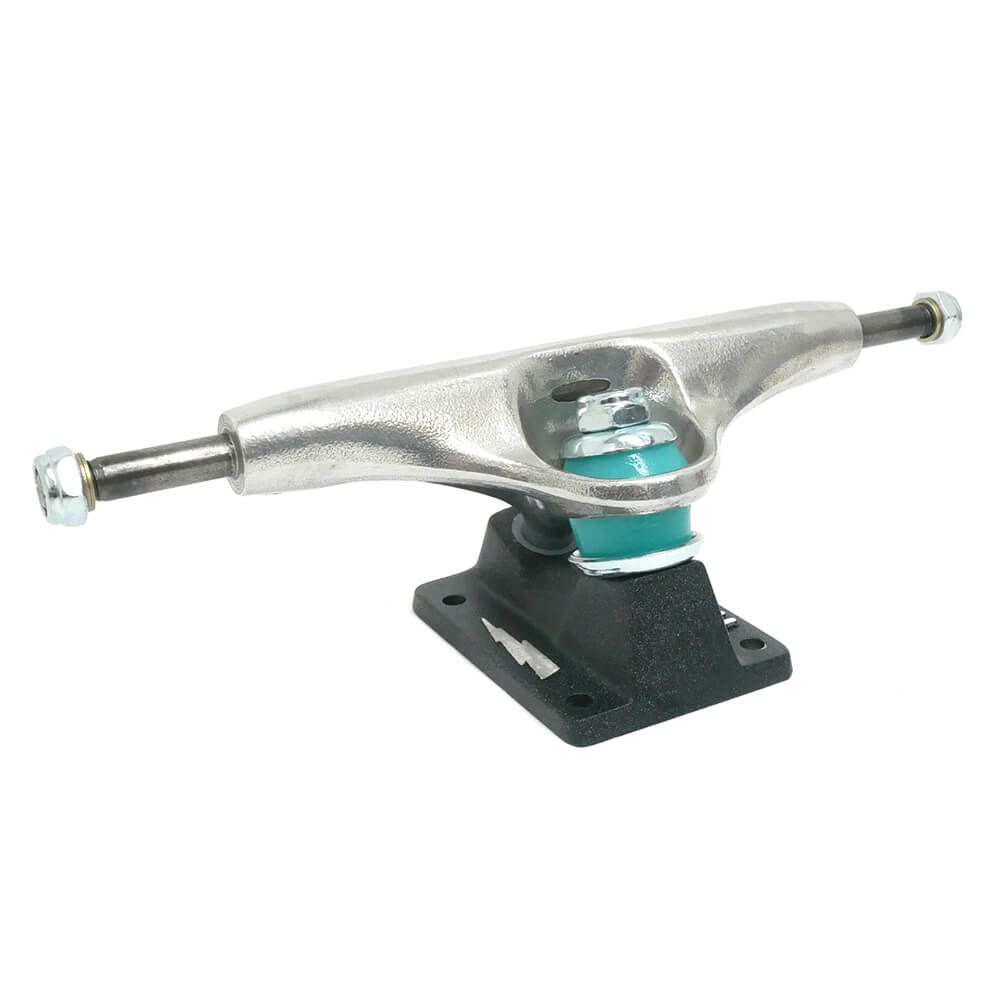 THUNDER TRUCK サンダー トラック T-II FRANK GERWER SCREAMING GRIMPLE 148 HI シルバー/黒 スケートボード スケボー　4