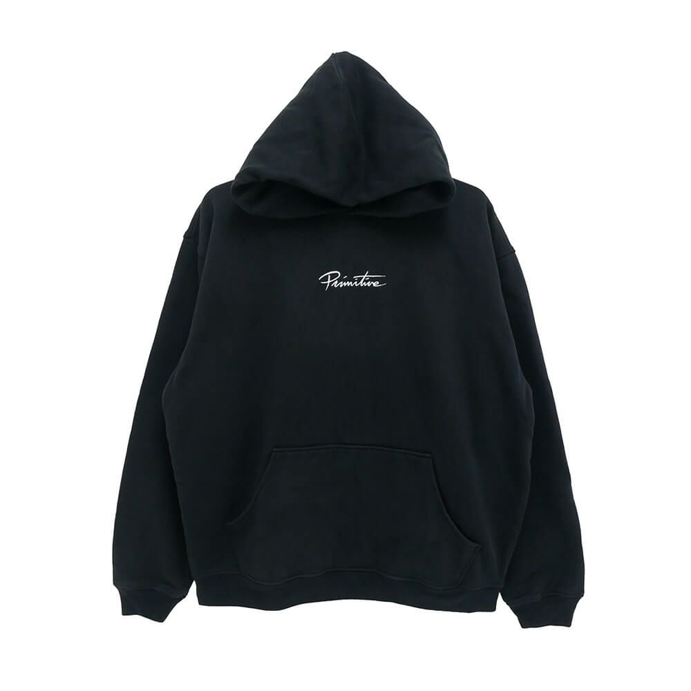 PRIMITIVE HOOD プリミティブ パーカー MINI NUEVO HW BLACK スケートボード スケボー 