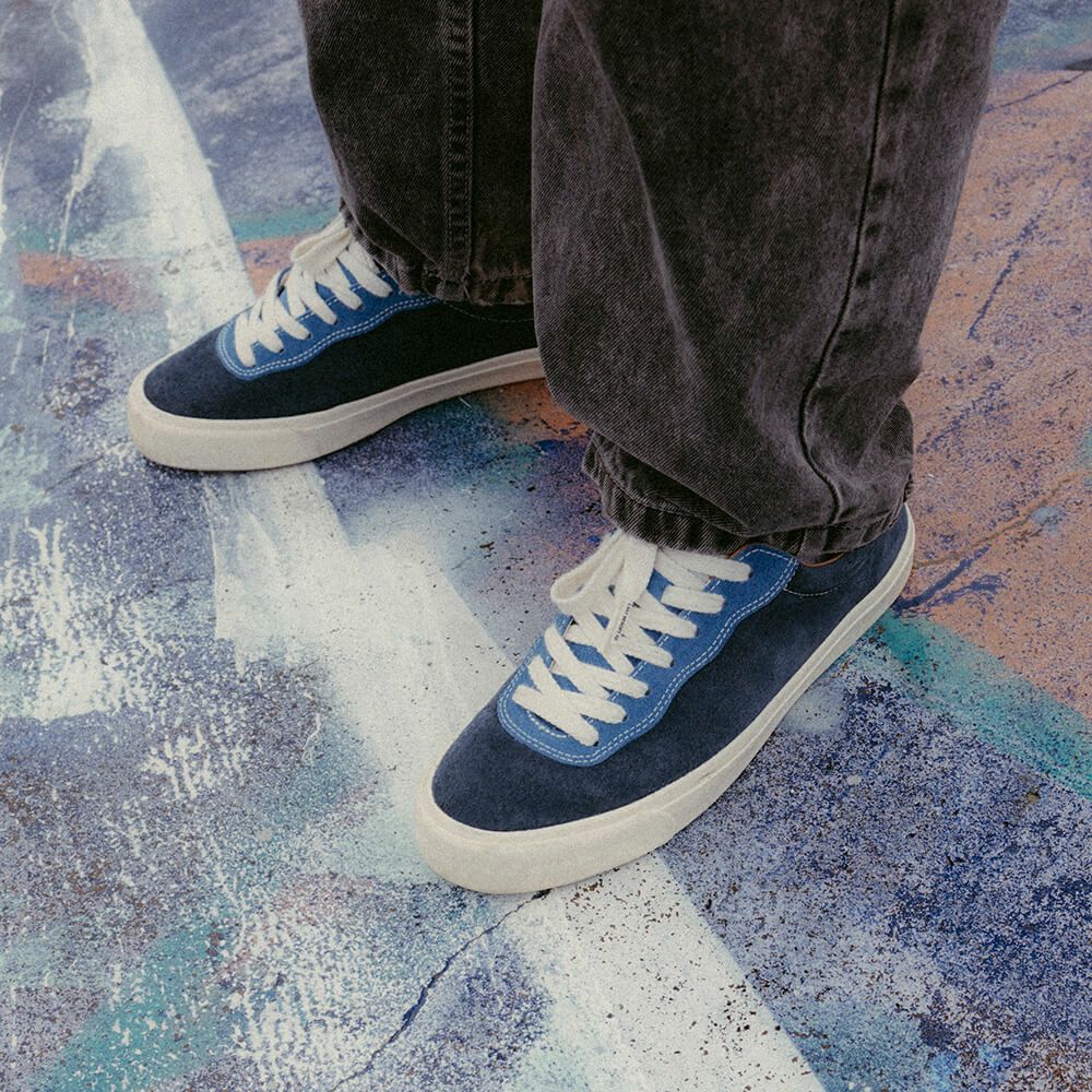LAST RESORT AB SHOES ラストリゾートエービー シューズ スニーカー VM001 SUEDE LO NICK PATRIOT BLUE/WHITE スケートボード スケボー 9