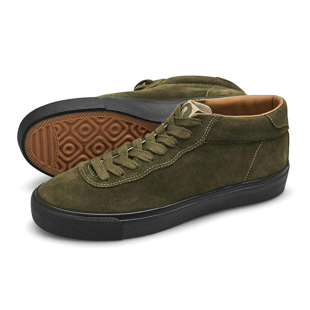 LAST RESORT AB SHOES ラストリゾートエービー シューズ スニーカー VM001 SUEDE MID DANE BRONZE GREEN/BLACK スケートボード スケボー 2