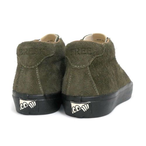LAST RESORT AB SHOES ラストリゾートエービー シューズ スニーカー VM001 SUEDE MID DANE BRONZE GREEN/BLACK スケートボード スケボー 4