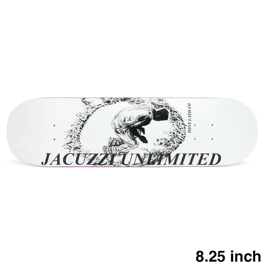 JACUZZI DECK ジャグジー デッキ TONY LATHAM RING OF FIRE 8.25 EPOXY 7 スケートボード スケボー 1