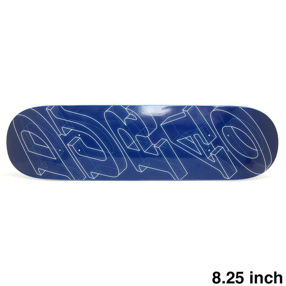 HARDBODY DECK ハードボディ デッキ ANTONIO DURAO STACKED BLUE 8.25 SHORT スケートボード スケボー 1