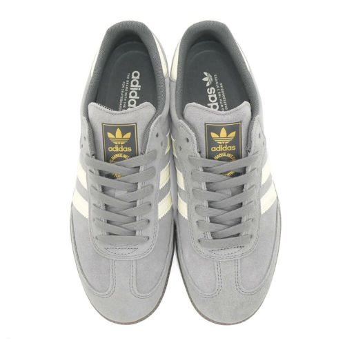 ADIDAS SKATEBOARDING SHOES アディダススケートボーディング シューズ スニーカー サンバ SAMBA ADV GREY/CREAM HQ7541 スケートボード スケボー　2