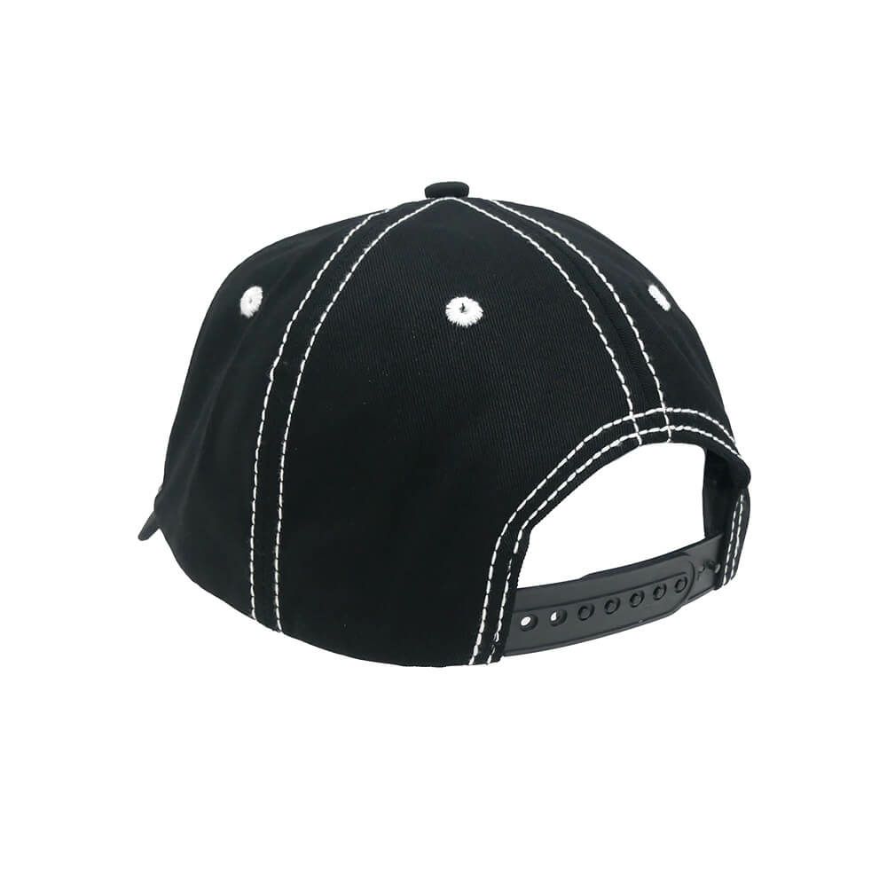 FUCKING AWESOME CAP ファッキンオーサム キャップ SEDUCTION CONSTRACT STITCH 6 PANEL SNAPBACK BLACK スケートボード スケボー 2