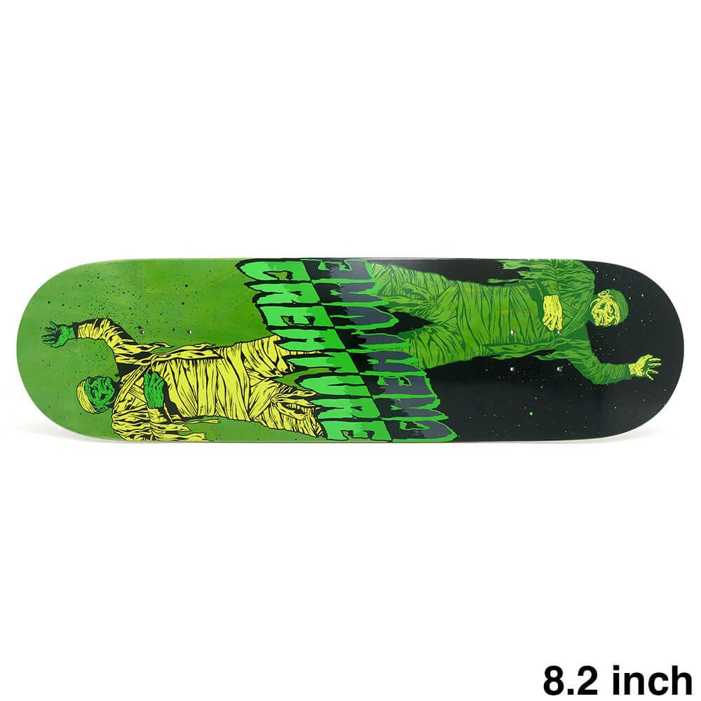 CREATURE DECK クリーチャー デッキ TEAM FIEND TWIN MUMMY 8.2 スケートボード スケボー 1