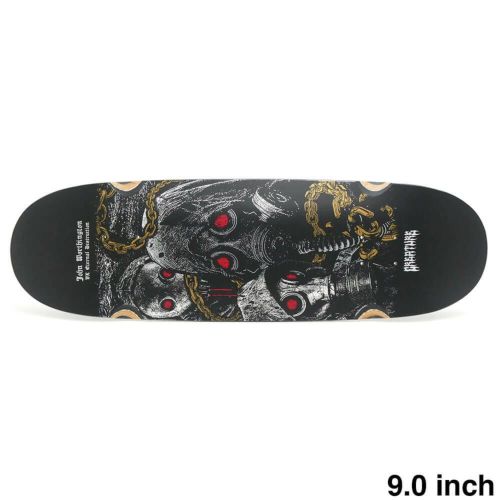 CREATURE DECK クリーチャー デッキ JOHN WORTHINGTON MORTEM VX 9.0 EGG SHAPE WHEEL WELLS スケートボード スケボー 1