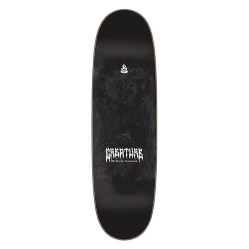 CREATURE DECK クリーチャー デッキ JOHN WORTHINGTON MORTEM VX 9.0 EGG SHAPE WHEEL WELLS スケートボード スケボー 3