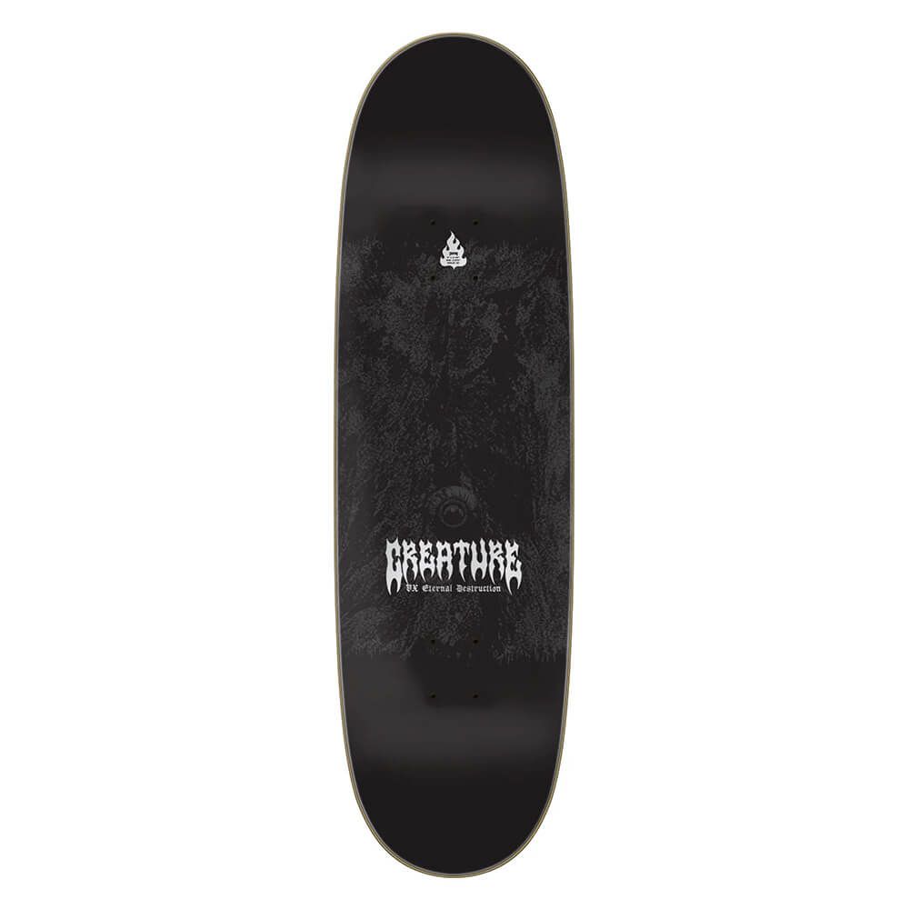 CREATURE DECK クリーチャー デッキ JOHN WORTHINGTON MORTEM VX 9.0 EGG SHAPE WHEEL WELLS スケートボード スケボー 3