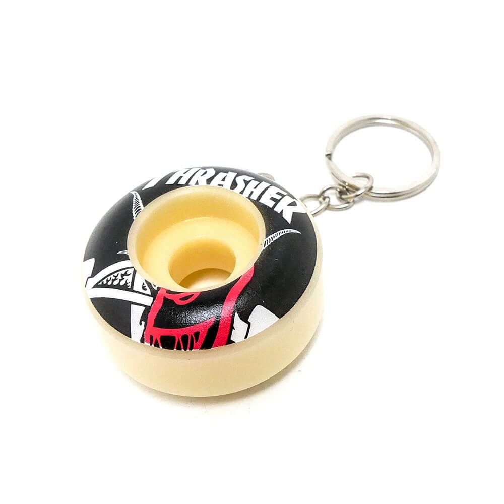 SPITFIRE KEYHOLDER スピットファイヤー キーホルダー x THRASHER KEY CHAIN スケートボード スケボー 02
