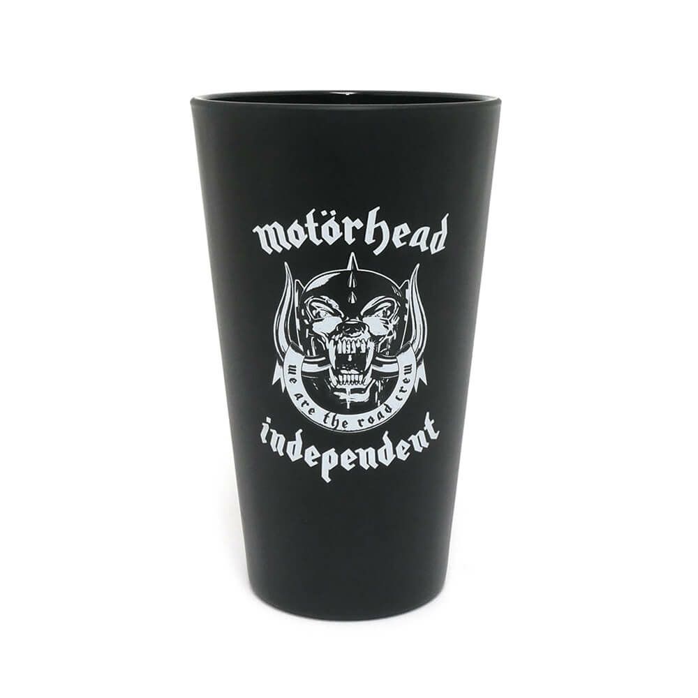 INDEPENDENT GLASS インディペンデント グラス MOTORHEAD WARPIG PINT