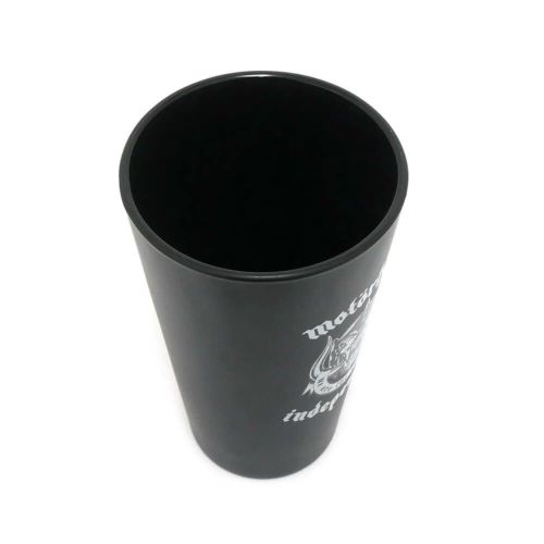 INDEPENDENT GLASS インディペンデント グラス MOTORHEAD WARPIG PINT GLASS BLACK スケートボード スケボー　3