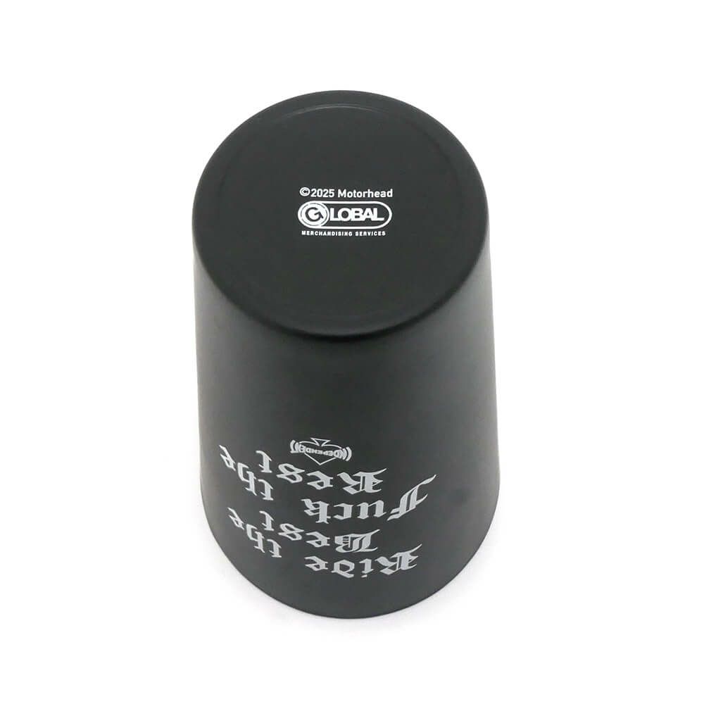 INDEPENDENT GLASS インディペンデント グラス MOTORHEAD WARPIG PINT GLASS BLACK スケートボード スケボー　4