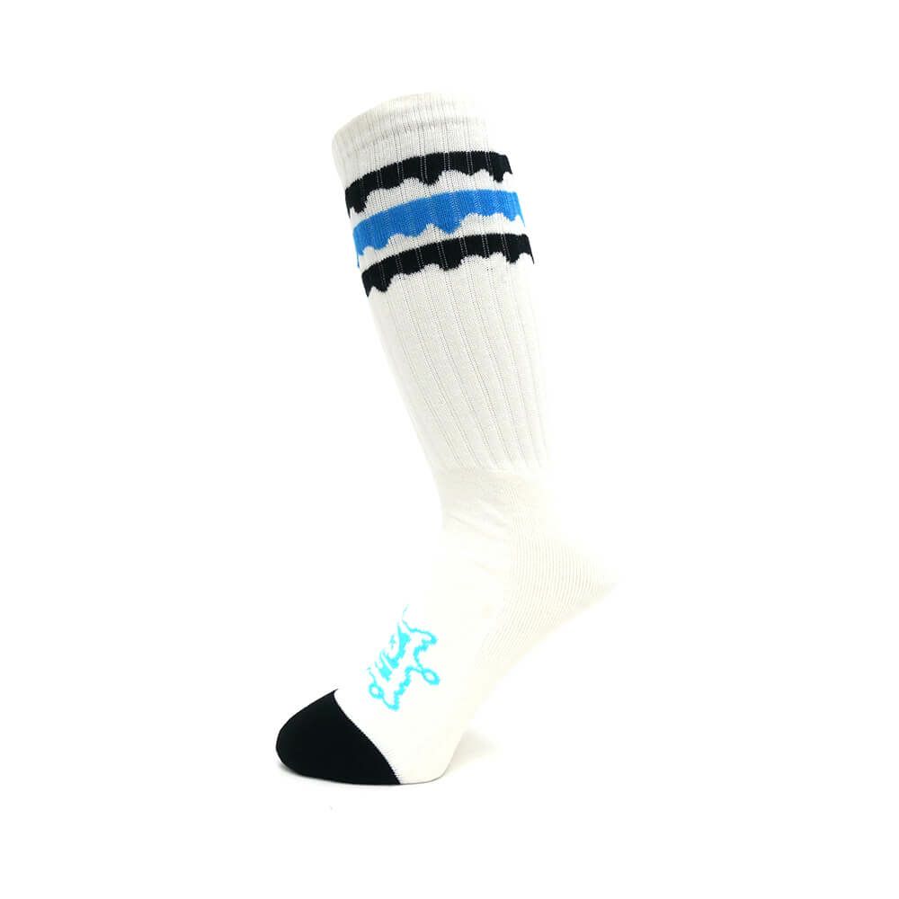 MAGICAL MOSH MISFITS SOCKS マジカルモッシュミスフィッツ ソックス 靴下 どろどろMxMxM SOX WHITE/BLUE スケートボード スケボー 1