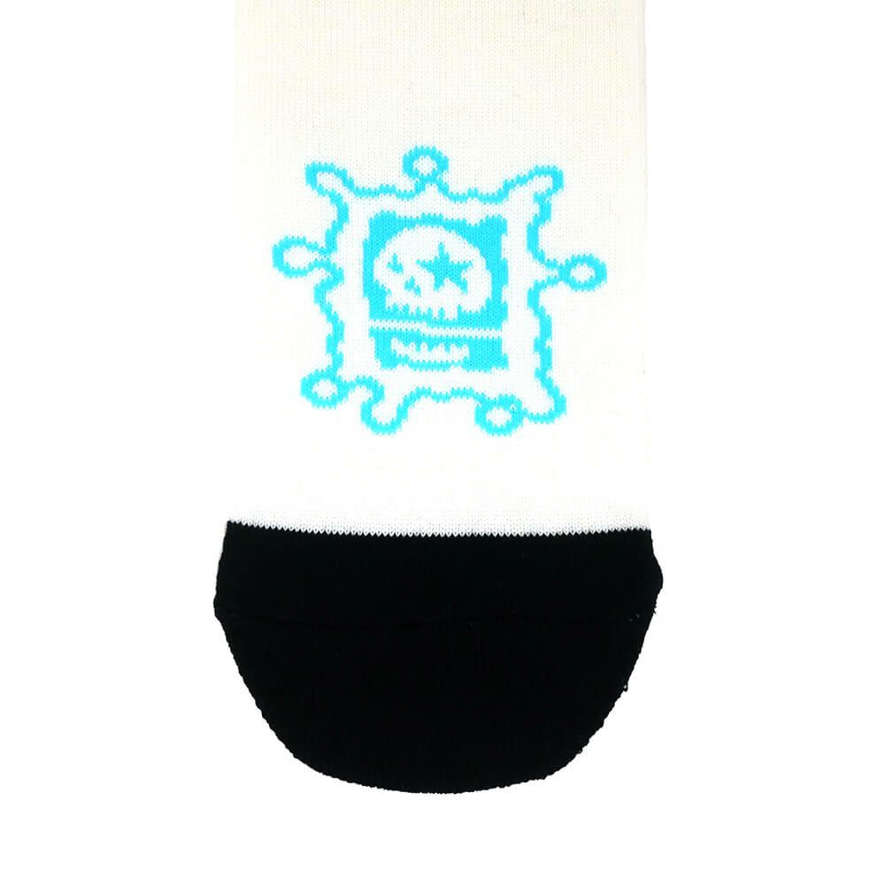 MAGICAL MOSH MISFITS SOCKS マジカルモッシュミスフィッツ ソックス 靴下 どろどろMxMxM SOX WHITE/BLUE スケートボード スケボー 5
