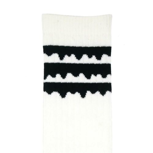 MAGICAL MOSH MISFITS SOCKS マジカルモッシュミスフィッツ ソックス 靴下 どろどろMxMxM SOX WHITE/BLACK スケートボード スケボー 4