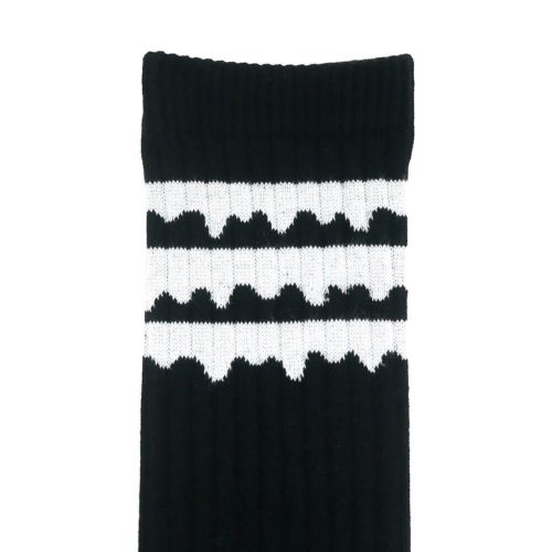 MAGICAL MOSH MISFITS SOCKS マジカルモッシュミスフィッツ ソックス 靴下 どろどろMxMxM SOX BLACK/WHITE スケートボード スケボー 4