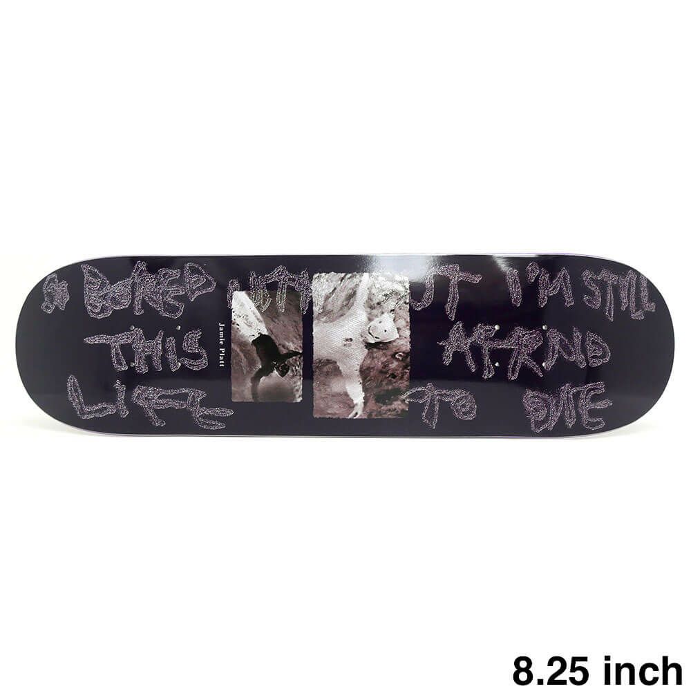 POLAR DECK ポーラー デッキ JAMIE PLATT SO BORED PURPLE 8.25 SHORT スケートボード スケボー 1
