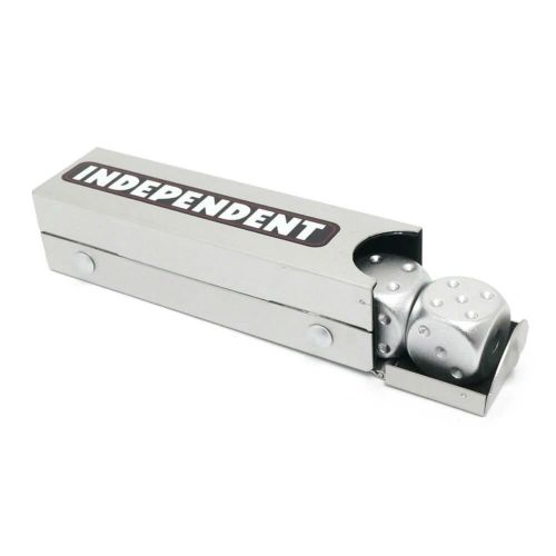 INDEPENDENT DISE インディペンデント サイコロ BAR LOGO DICE SET SILVER スケートボード スケボー　2