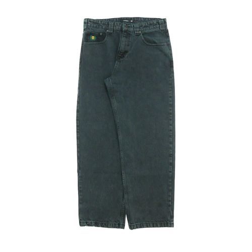 THEORIES JEANS セオリーズ パンツ ジーンズ PLAZA JEANS WASHED EVER GREEN スケートボード スケボー 