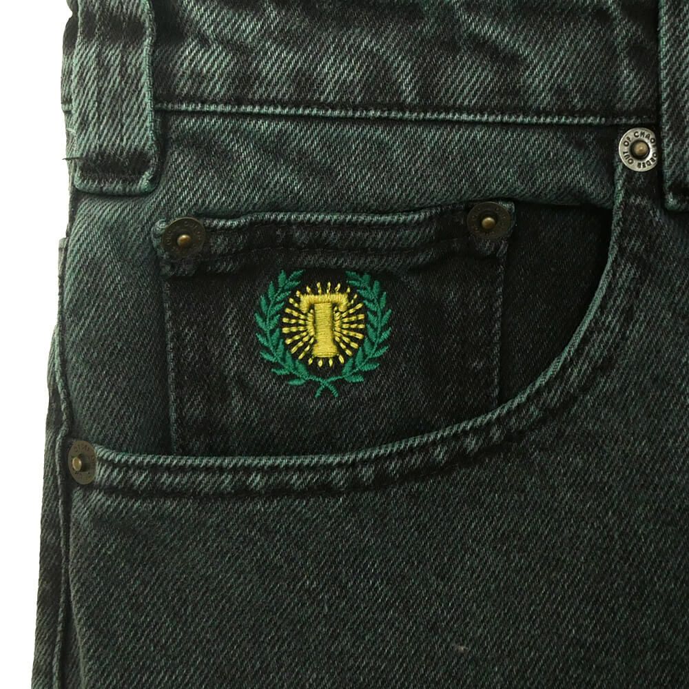 THEORIES JEANS セオリーズ パンツ ジーンズ PLAZA JEANS WASHED EVER GREEN スケートボード スケボー 7