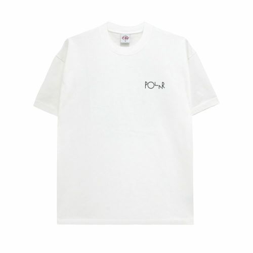 POLAR T-SHIRT ポーラー Tシャツ FILL LOGO BMX DREAMS WHITE スケートボード スケボー 1