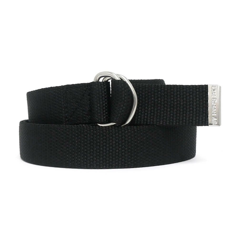 LAST RESORT AB BELT ラストリゾートエービー ベルト D-RING BELT BLACK スケートボード スケボー 1