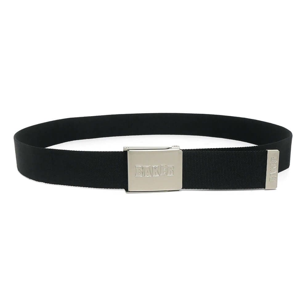 BAKER BELT ベイカー ベルト BRAND LOGO WEB BLACK スケートボード スケボー 2