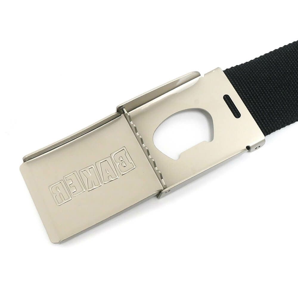 BAKER BELT ベイカー ベルト BRAND LOGO WEB BLACK スケートボード スケボー 5