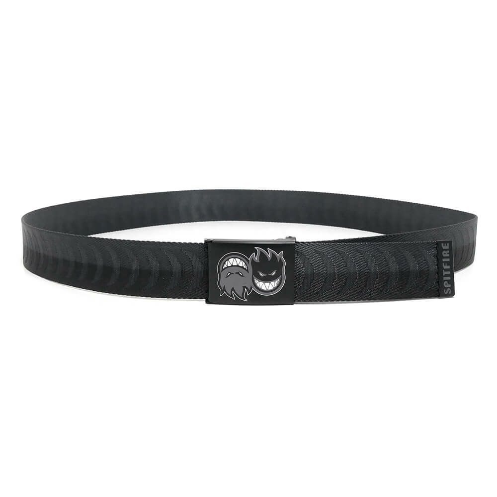 SPITFIRE BELT スピットファイヤー ベルト ETERNAL CRESCENT JACQUARD WEB CHARCOAL/BLACK（US企画） スケートボード スケボー 2