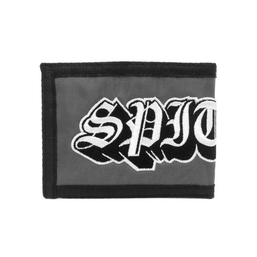 SPITFIRE WALLET スピットファイヤー サイフ OLD E DROP BI-FOLD WALLET CHARCOAL スケートボード スケボー 1