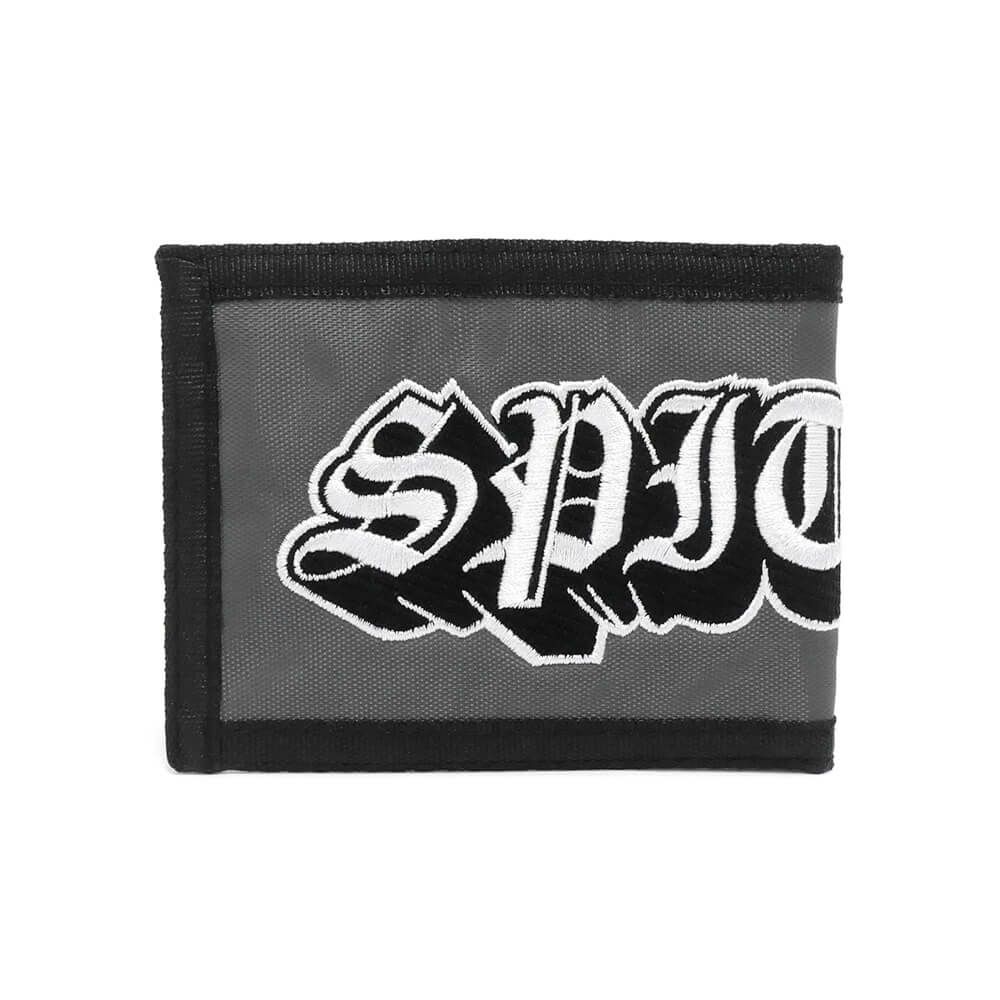 SPITFIRE WALLET スピットファイヤー サイフ OLD E DROP BI-FOLD WALLET CHARCOAL スケートボード スケボー 1