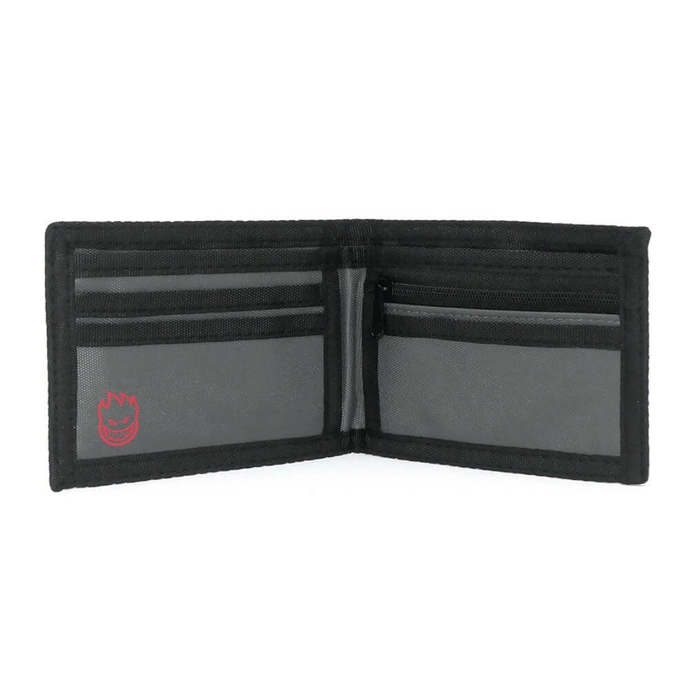 SPITFIRE WALLET スピットファイヤー サイフ OLD E DROP BI-FOLD WALLET CHARCOAL スケートボード スケボー 2