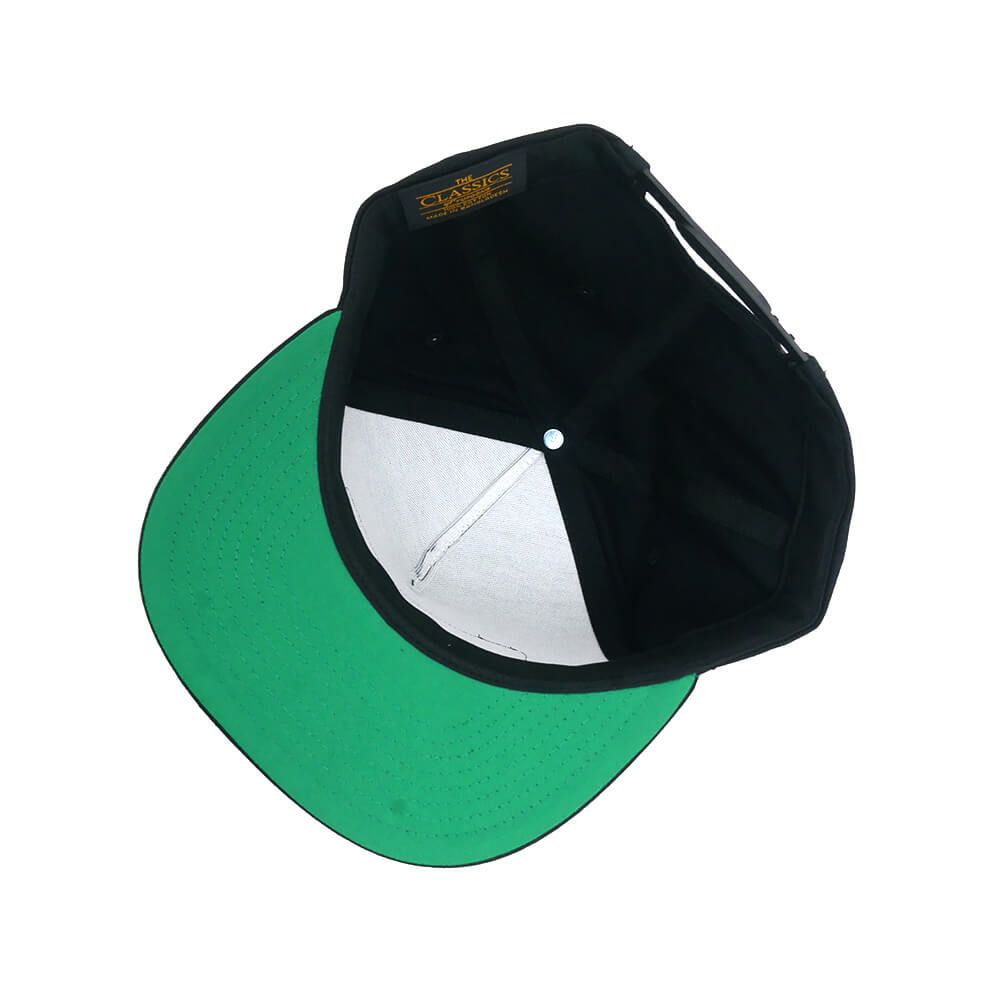 HARD LUCK CAP ハードラック キャップ LA GUERA PATCH SNAPBACK BLACK スケートボード スケボー 3