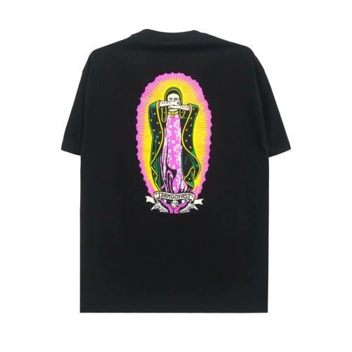 HARD LUCK T-SHIRT ハードラック Tシャツ LADY G ROSA BLACK スケートボード スケボー 