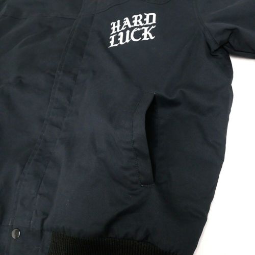 HARD LUCK JACKET ハードラック ジャケット SARAPE BOMBER BLACK スケートボード スケボー 4