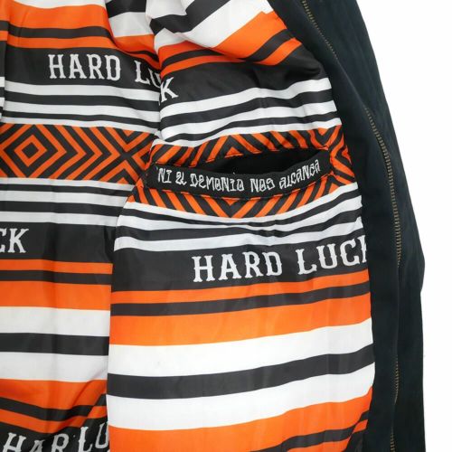 HARD LUCK JACKET ハードラック ジャケット SARAPE BOMBER BLACK スケートボード スケボー 5