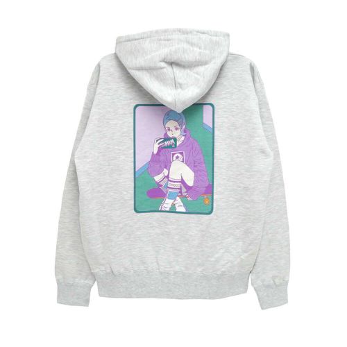 MAGICAL MOSH MISFITS HOOD マジカルモッシュミスフィッツ パーカー 交響詩篇エウレカセブン x MXMXM EUREKA GREY スケートボード スケボー 
