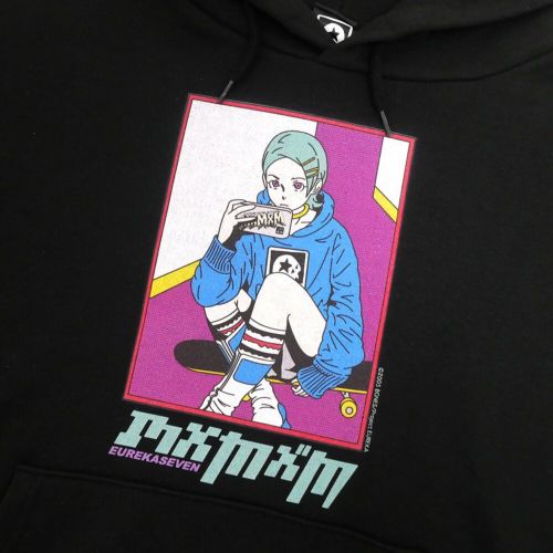  MAGICAL MOSH MISFITS HOOD マジカルモッシュミスフィッツ パーカー 交響詩篇エウレカセブン x MXMXM EUREKA BLACK スケートボード スケボー 2
