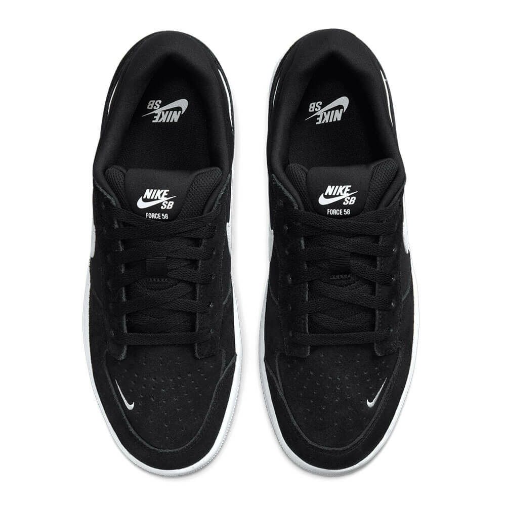 NIKE SB SHOES ナイキSB シューズ スニーカー FORCE 58 BLACK/WHITE/BLACK CZ2959-001 スケートボード スケボー 2